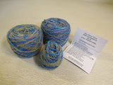 Blue Heron Yarns Beaded Wool Metallic Yarn Nebula 2 Balls 250 Yards Each Wool -- New