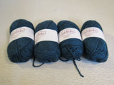 Knit Picks DK Weight Elegance Yarn Aegean 4 Skeins 110 Yards Each Teal -- New