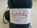 Knit Picks DK Weight Elegance Yarn Aegean 4 Skeins 110 Yards Each Teal -- New