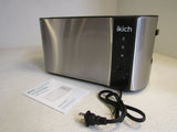 Homasy ikich 4 Slice Toaster 28-in Cord 6 Shade Settings CP144A Stainless Steel -- New