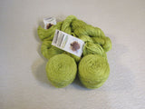 Cascade Yarns Ultra Pima Yarn 2 Skeins 2 Balls 220 Yards Each Lime Green -- New
