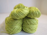 Cascade Yarns Ultra Pima Yarn 2 Skeins 2 Balls 220 Yards Each Lime Green -- New