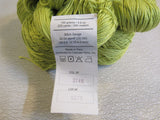 Cascade Yarns Ultra Pima Yarn 2 Skeins 2 Balls 220 Yards Each Lime Green -- New