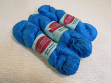 Bellatrista DK Weight Milk Yarn Zircon 3 Skeins 219 Yards Each Turquoise Blue -- New