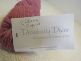 Decadently Divine Decandent Worsted II Hand Dyed Yarn 1 Skein 220 Yards Each -- New