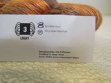 Artyarns Ensemble Light Yarn Tan/Orange 2 Skeins 400 Yards Each Super Soft -- New