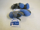 Melosa Hand Painted Lanas Puras Worsted Weight Yarn 2 Skeins 215 Yards Each -- New