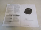 George Foreman 2 Serving Classic Plate Electric Indoor Grill 22-in Cord GR10B -- New