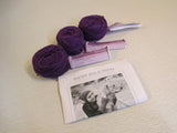 Plymouth Yarn DK Merino Superwash Collage Yarn Fuchsia 3 Balls 130 Yards Each -- New