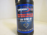 Pronto Supreme Gear Oil SAE 80W-90 1-qt 946-ml Tech Select 820PR -- New
