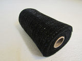 YYCraft Mesh Ribbon 6-in x 30-ft Black -- New