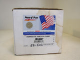 Parts Plus Water Pump By Cardone 58-506 -- New