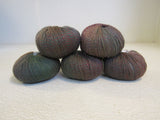 Jo Jo Land Melody Superwash Yarn Multicolored 5 Balls 220 Yards Each 100% Wool -- New