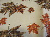 Ditmeer Full Maple Leaves Pillow Cover Zips 752771413793 -- New