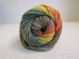 Ella Rae Seasons Yarn 1 Skein 219 Yards Green/Yellow/Rust/Blue/Brown -- New