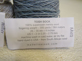 Madelinetosh Tosh Sock Hand Dyed Fingering Weight Yarn 2 Balls 395 Yards Each -- New