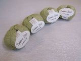 Debbie Bliss Extrafine Cotton DK Yarn Pistachio Green 4 Balls 137 Yards Each -- New