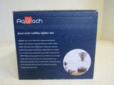 Aquach Pour Over Coffee Maker Silver Stainless Steel -- New