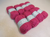 Sirdar Big Softy Super Chunky Yarn Rose 8 Skeins 49 Yards Each -- New