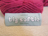 Sirdar Big Softy Super Chunky Yarn Rose 8 Skeins 49 Yards Each -- New