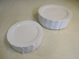 Blissful Dining Classic Collection 100 Pieces Plastic Plates Set White -- New