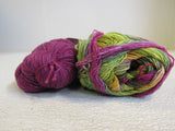 Noro/Madelinetosh Yarn Kit Fingering Weight Sock 2 Skeins 879 Yards Total -- New