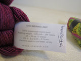 Noro/Madelinetosh Yarn Kit Fingering Weight Sock 2 Skeins 879 Yards Total -- New