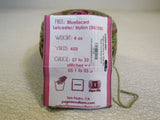 St. Elias Pagewood Farm Hand Dyed Sock Yarn 1 Ball 450 Yards Pink/Green/Brown -- New