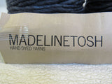 Madelinetosh ASAP Hand Dyed Yarn Fog 2 Balls 90 Yards Each Blue/Charcoal -- New