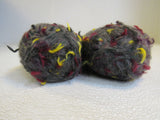 Jo-Ann Sensations Gem Stone Novelty yarn Green Gem Stone 2 Skeins 142 Yards Each -- New