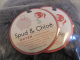 Spud & Chloe Outer Super Bulky Yarn Gray 10 Skeins 60 Yards Each -- New