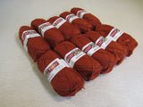 Valley Yarns Berkshire Bulky Yarn Copper 10 Skeins 108 Yards Each -- New