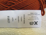 Valley Yarns Berkshire Bulky Yarn Copper 10 Skeins 108 Yards Each -- New