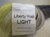 Classic Elite Yarns Liberty Wool Light Yarn Kit 2 Balls 200 Yards Each -- New