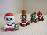 Pacific Trading Furrybones 2020 Christmas Special Edition Set of 4 4in H Ceramic -- New