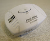 First Alert Single Station Carbon Monoxide Alarm White 120VAC 60HZ 0.09A C0600 -- Used