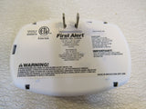 First Alert Single Station Carbon Monoxide Alarm White 120VAC 60HZ 0.09A C0600 -- Used