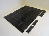 Florida Tile Subway Tile Lot of 48 6in x 3in Black Ceramic -- New