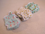 Pet Magasin Reusable/Washable Dog Diapers/Panties Lot of 3 Highly Absorbent -- Used