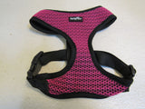 Haapaw Pet Harness Collar Small Pink/Black -- New