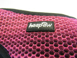 Haapaw Pet Harness Collar Small Pink/Black -- New