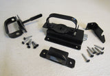 National Hardware Swinging Door Latch Heavy Duty 4.5in x 3in Black N101-576 -- New