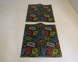 Designer Wrapping Paper Sheet Lot of 2 30in x 20in Multicolored -- New