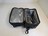 Insmeer Soft Pack Cooler Bag 10.5in x 7.5in x 11in Black/Silver Canvas -- Used