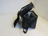 Insmeer Soft Pack Cooler Bag 10.5in x 7.5in x 11in Black/Silver Canvas -- Used