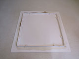 Access Cover For Plumbing Electrical 17in x 17in Off White -- Used
