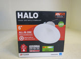 Halo Coilex 6-in All-in-One Bulb & Trim Replacement LED RLD6069301EWHR -- New