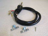 GE Range and Dryer Power Supply Cord Kit 4 Prong 4-ft E-72389-F -- Used
