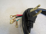 GE Range and Dryer Power Supply Cord Kit 4 Prong 4-ft E-72389-F -- Used