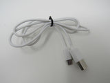 Standard USB Cord Cable 36-in USB-A Micro-B White -- New